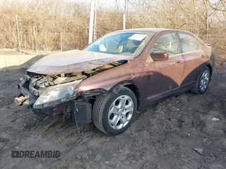 2011 Ford Fusion SE with VIN 3FAHP0HA2BR165178, listed as a IAAI auction lot 41774046 with 130,000 mi miles. Bid and sale history available at carsss.com. Image 2.