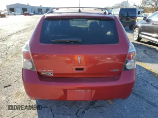 2009 Pontiac Vibe 1SB with VIN 5Y2SP67099Z435329, listed as a Copart auction lot 80291994 with 184,901 mi miles and Salvage title. Bid and sale history available at DreamBid. Image 6.
