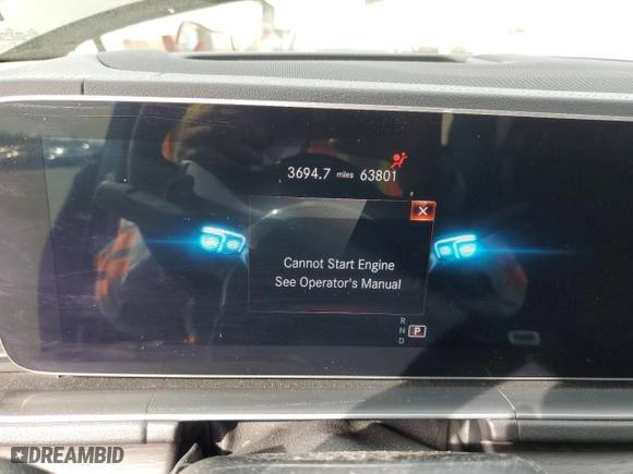 2020 Mercedes-Benz GLE with VIN 4JGFB8GB8LA177397, listed as a Copart auction lot 47389425 with 63,801 mi miles and Salvage Title. Bid and sale history available at carsss.com. Image 9.