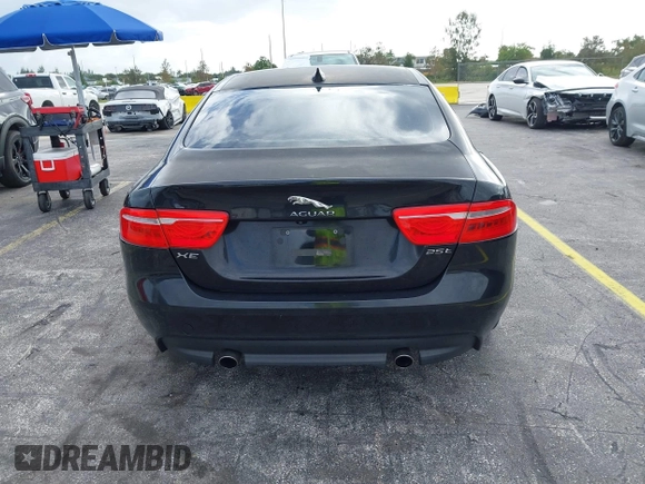 2017 Jaguar XE 25t Premium with VIN SAJAD4BG4HA956227, listed as a IAAI auction lot 40573821 with 152,395 mi miles. Bid and sale history available at carsss.com. Image 16.