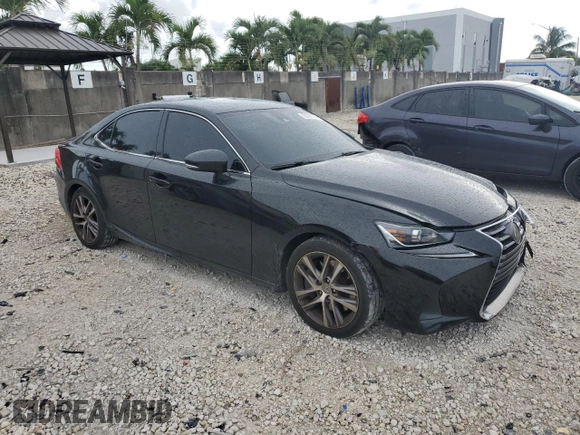 2018 Lexus IS 300 with VIN JTHBA1D2XJ5076545, listed as a Copart auction lot 63296235 with 111,324 mi miles and Salvage title. Bid and sale history available at DreamBid. Image 4.