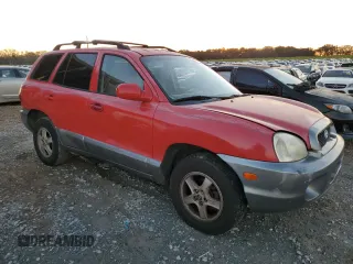 2004 Hyundai Santa Fe with VIN KM8SB12B74U849883, listed as a Copart auction lot 82635334 with 224,999 mi miles and Salvage Title. Bid and sale history available at carsss.com. Image 4.