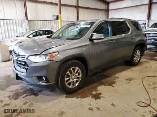 2019 Chevrolet Traverse LT Cloth with VIN 1GNEVGKW5KJ266913, listed as a Copart auction lot 44729085 with 65,176 mi miles and Salvage Title. Bid and sale history available at carsss.com. Image 1.