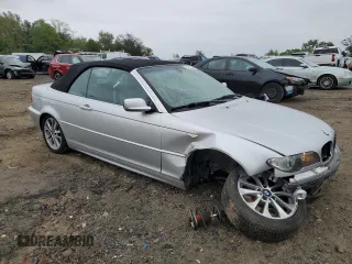 2005 BMW 3 Series 330Ci with VIN WBABW53465PL48609, listed as a Copart auction lot 72857584 with 106,207 mi miles and Salvage Title. Bid and sale history available at carsss.com. Image 4.