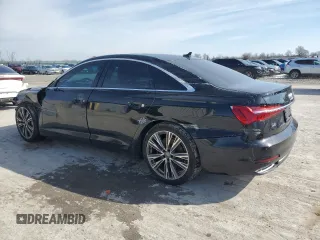 2020 Audi A6 Premium Plus with VIN WAUE8AF27LN051884, listed as a Copart auction lot 45952595 with 69,552 mi miles and Salvage Title. Bid and sale history available at carsss.com. Image 2.
