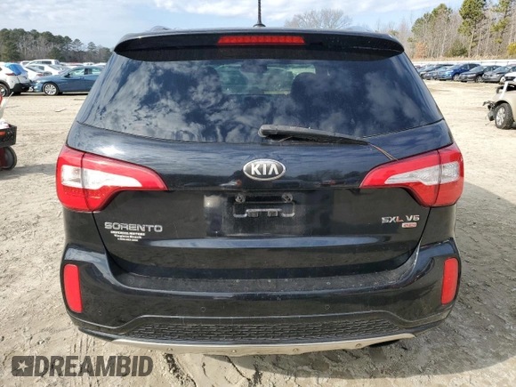2014 Kia Sorento SX Limited with VIN 5XYKW4A75EG451940, listed as a Copart auction lot 42764645 with 127,024 mi miles and Clean Title. Bid and sale history available at carsss.com. Image 6.