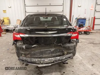 2014 Chrysler 200 LX with VIN 1C3CCBAG1EN158745, listed as a IAAI auction lot 40994879 with 180,000 mi miles. Bid and sale history available at carsss.com. Image 17.