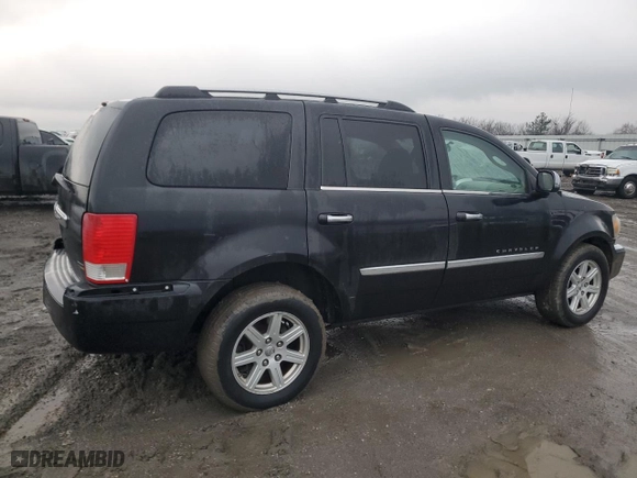 2007 Chrysler Aspen Limited with VIN 1A8HX58P27F524876, listed as a Copart auction lot 89059055 with 210,869 mi miles and Salvage Title. Bid and sale history available at carsss.com. Image 3.