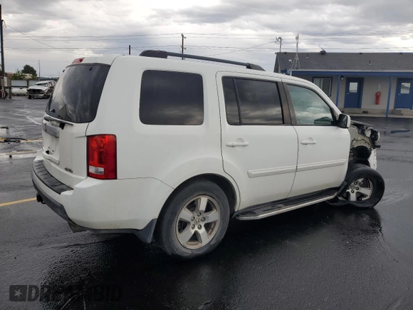 2011 Honda Pilot EX-L with VIN 5FNYF4H76BB102272, listed as a Copart auction lot 60325085 with 274,662 mi miles and Salvage title. Bid and sale history available at DreamBid. Image 3.