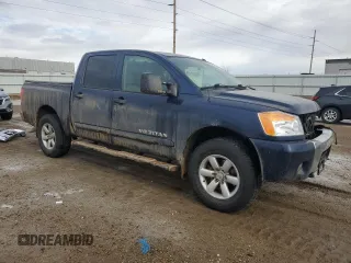 2011 Nissan Titan SL with VIN 1N6AA0EC3BN319271, listed as a Copart auction lot 46430375 with 166,762 mi miles and Salvage Title. Bid and sale history available at carsss.com. Image 4.