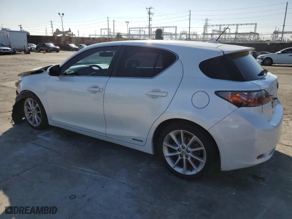 2013 Lexus CT 200h Hybrid with VIN JTHKD5BH9D2171710, listed as a Copart auction lot 45598025 with 203,826 mi miles and Salvage Title. Bid and sale history available at carsss.com. Image 2.