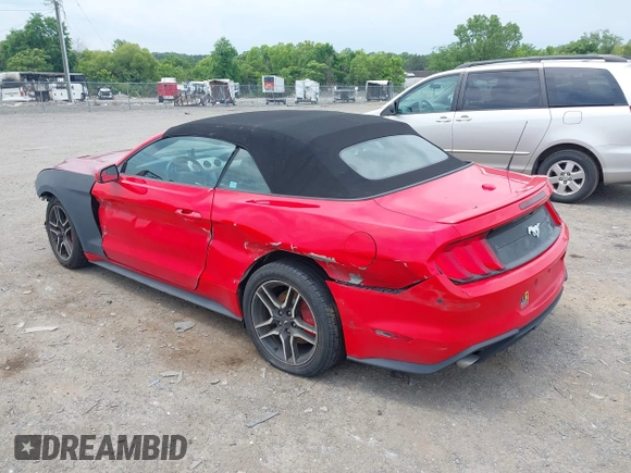 2019 Ford Mustang EcoBoost with VIN 1FATP8UH6K5181768, listed as a IAAI auction lot 42450445 with 77,159 mi miles and . Bid and sale history available at DreamBid. Image 3.