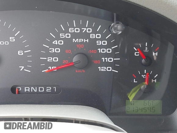 2004 Ford F-150 STX with VIN 1FTRX12W94NB21161, listed as a IAAI auction lot 41770687 with 213,454 mi miles. Bid and sale history available at carsss.com. Image 7.