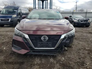 2020 Nissan Sentra SV with VIN 3N1AB8CV6LY238128, listed as a Copart auction lot 52024585 with 175,693 mi miles and Clean Title. Bid and sale history available at carsss.com. Image 5.