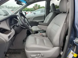 2017 Toyota Sienna XLE with VIN 5TDDZ3DC8HS166630, listed as a Copart auction lot 63404205 with 93,018 mi miles and Salvage title. Bid and sale history available at DreamBid. Image 7.