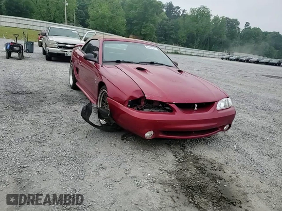 1996 Ford Mustang Cobra with VIN 1FALP46V7TF187912, listed as a Copart auction lot 54401505 with 116,465 mi miles and Salvage title. Bid and sale history available at DreamBid. Image 13.
