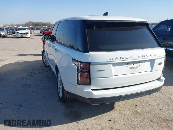 2019 Land Rover Range Rover HSE z VIN SALGS2SV3KA549081, wystawiony jako IAAI lot #41772535 z przebiegiem 122 510 mil mil oraz . Historia ofert i sprzedaży dostępna na DreamBid. Obrazek 3.