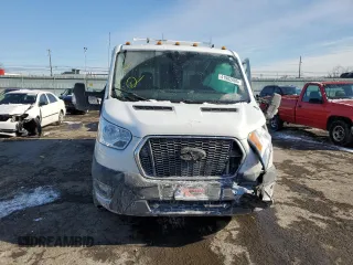 2021 Ford Transit with VIN 1FDBW5P83MKA16280, listed as a Copart auction lot 41982805 with 54,017 mi miles and Salvage Title. Bid and sale history available at DreamBid. Image 5.