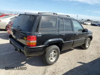 1998 Jeep Grand Cherokee Laredo with VIN 1J4GZ48Y7WC321234, listed as a Copart auction lot 75438624 with 0 mi miles and Salvage Title. Bid and sale history available at carsss.com. Image 3.