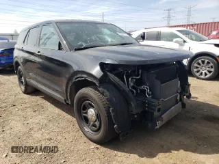 2021 Ford Police Interceptor Utility z VIN 1FM5K8AB6MGC00422, wystawiony jako Copart lot #55836715 z przebiegiem 75 002 mil mil oraz Szkoda całkowita • Salvage title. Historia ofert i sprzedaży dostępna na DreamBid. Obrazek 4.