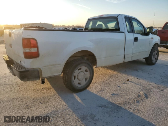 2005 Ford F-150 XL with VIN 1FTRF12W35NA62855, listed as a Copart auction lot 48599365 with 391,441 mi miles and Salvage title. Bid and sale history available at DreamBid. Image 3.