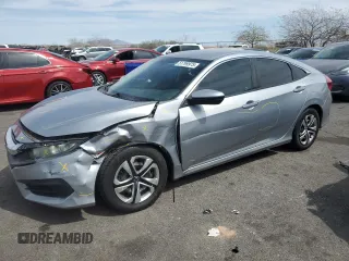 2018 Honda Civic LX with VIN 2HGFC2F56JH541164, listed as a Copart auction lot 51799975 with 94,850 mi miles and Salvage Title. Bid and sale history available at DreamBid. Image 1.