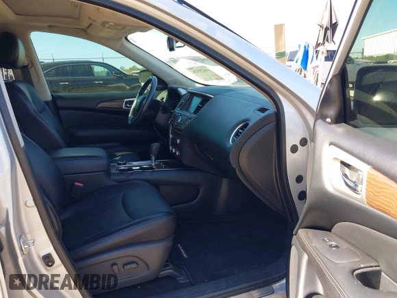 2020 Nissan Pathfinder Platinum with VIN 5N1DR2DM4LC600079, listed as a IAAI auction lot 40629524 with 89,706 mi miles. Bid and sale history available at carsss.com. Image 5.