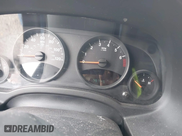 2013 Jeep Compass Sport with VIN 1C4NJDBB9DD113825, listed as a IAAI auction lot 41837328 with 79,745 mi miles. Bid and sale history available at carsss.com. Image 7.
