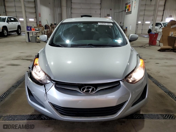 2016 Hyundai Elantra SE with VIN 5NPDH4AE8GH787238, listed as a Copart auction lot 53942105 with 92,324 mi miles and Salvage Title. Bid and sale history available at carsss.com. Image 5.