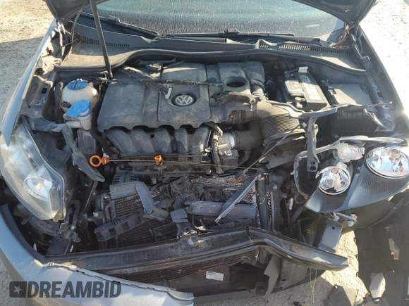 2011 Volkswagen Golf with VIN WVWDA7AJ1BW261006, listed as a Copart auction lot 56960695 with Not provided miles and Salvage title. Bid and sale history available at DreamBid. Image 11.