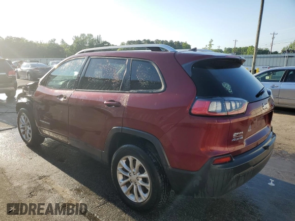 2020 Jeep Cherokee Latitude with VIN 1C4PJMCB1LD615721, listed as a Copart auction lot 53519125 with 98,668 mi miles and Salvage title. Bid and sale history available at DreamBid. Image 2.