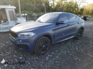 2017 BMW X6 xDrive35i with VIN 5UXKU2C55H0N85233, listed as a Copart auction lot 73306483 with 41,203 mi miles. Bid and sale history available at carsss.com. Image 1.