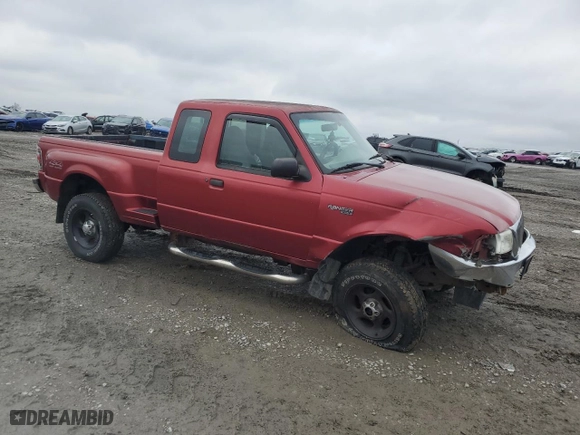 1999 Ford Ranger XLT with VIN 1FTZR15X2XTA58161, listed as a Copart auction lot 88077155 with 216,683 mi miles and Salvage Title. Bid and sale history available at carsss.com. Image 4.
