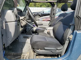 1997 Jeep Wrangler Sport with VIN 1J4FY19S8VP455362, listed as a Copart auction lot 75990644 with 236,347 mi miles and Salvage Title. Bid and sale history available at carsss.com. Image 7.