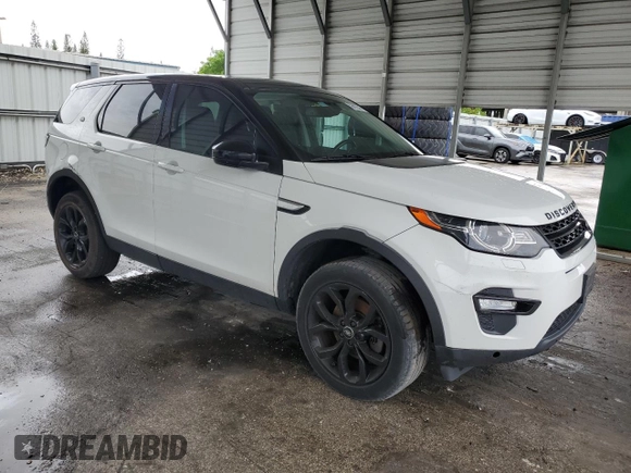 2016 Land Rover Discovery Sport HSE z VIN SALCR2BGXGH547063, wystawiony jako Copart lot #59412545 z przebiegiem Nie podano mil oraz Szkoda całkowita • Salvage title. Historia ofert i sprzedaży dostępna na DreamBid. Obrazek 4.