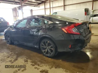 2019 Honda Civic Sport with VIN 2HGFC2F88KH514138, listed as a Copart auction lot 54598535 with 122,198 mi miles and Salvage title. Bid and sale history available at DreamBid. Image 2.