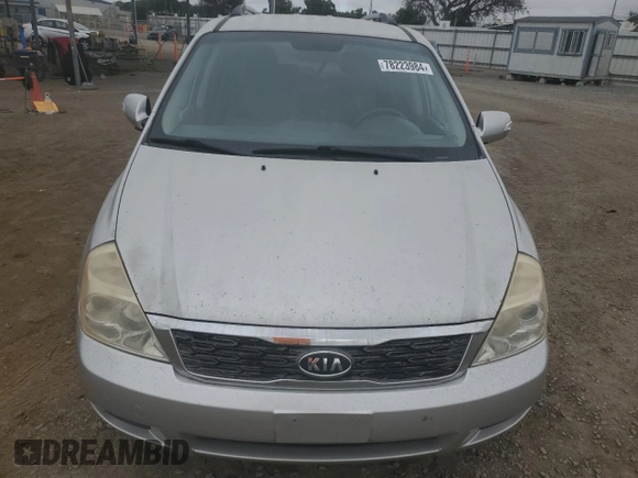 2012 Kia Sedona LX with VIN KNDMG4C79C6447490, listed as a Copart auction lot 78223984 with 167,629 mi miles and Salvage Title. Bid and sale history available at carsss.com. Image 5.