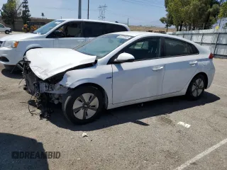 2019 Hyundai Ioniq Blue with VIN KMHC65LC9KU124564, listed as a Copart auction lot 60723915 with 80,230 mi miles and Salvage title. Bid and sale history available at DreamBid. Image 1.