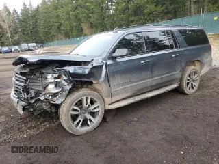 2019 Chevrolet Suburban Premier with VIN 1GNSKJKJ0KR215401, listed as a Copart auction lot 43479535 with Not Provided miles and Salvage Title. Bid and sale history available at DreamBid. Image 1.