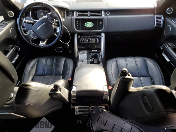 2015 Land Rover Range Rover Autobiography z VIN SALGV2TF7FA240203, wystawiony jako Copart lot #75924684 z przebiegiem 115 652 mil mil oraz Szkoda całkowita • Salvage title. Historia ofert i sprzedaży dostępna na DreamBid. Obrazek 8.