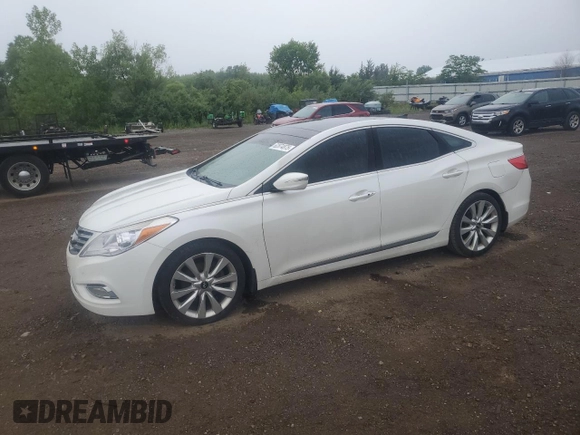 2014 Hyundai Azera Limited with VIN KMHFH4JG3EA379188, listed as a Copart auction lot 62874875 with 169,645 mi miles and Clean title. Bid and sale history available at DreamBid. Image 1.