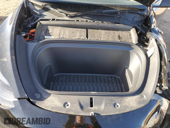 2023 Tesla Model Y Performance with VIN 7SAYGDEF3PF847225, listed as a Copart auction lot 52171135 with 29,724 mi miles and Salvage Title. Bid and sale history available at DreamBid. Image 12.