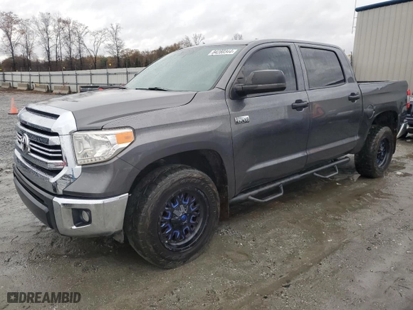 2016 Toyota Tundra 2WD Truck SR5 with VIN 5TFEW5F13GX202141, listed as a Copart auction lot 84280344 with 85,437 mi miles and Salvage Title. Bid and sale history available at carsss.com. Image 1.