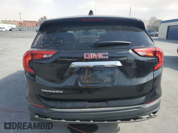 2019 GMC Terrain SLE with VIN 3GKALMEV1KL202072, listed as a Copart auction lot 43186445 with 127,837 mi miles and Clean Title. Bid and sale history available at DreamBid. Image 6.