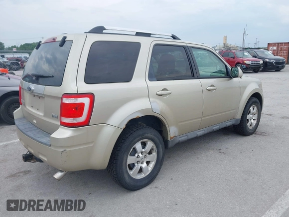 2010 Ford Escape Limited with VIN 1FMCU9EG1AKC91265, listed as a IAAI auction lot 42433442 with 248,314 mi miles and . Bid and sale history available at DreamBid. Image 4.