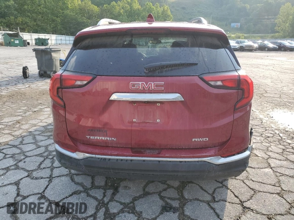 2020 GMC Terrain SLT with VIN 3GKALVEVXLL246773, listed as a Copart auction lot 67335694 with 97,127 mi miles and Salvage title. Bid and sale history available at DreamBid. Image 6.