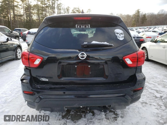2020 Nissan Pathfinder SL z VIN 5N1DR2CM9LC637601, wystawiony jako Copart lot #44113465 z przebiegiem 24 167 mil mil oraz Szkoda całkowita • Salvage title. Historia ofert i sprzedaży dostępna na DreamBid. Obrazek 6.