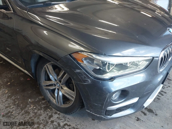 2016 BMW X1 xDrive28i with VIN WBXHT3C3XGP885359, listed as a IAAI auction lot 41743616 with 44,436 mi miles. Bid and sale history available at carsss.com. Image 6.