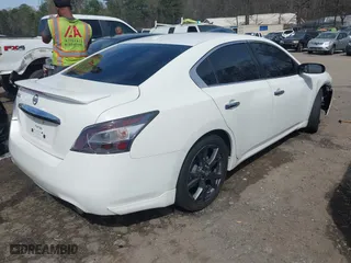 2010 Nissan Maxima 3.5 SV with VIN 1N4AA5AP9AC859555, listed as a IAAI auction lot 41837455 with 1 mi miles. Bid and sale history available at carsss.com. Image 4.