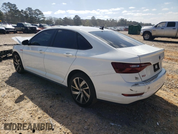 2020 Volkswagen Jetta GLI S z VIN 3VW6T7BU1LM105221, wystawiony jako Copart lot #48617735 z przebiegiem 72 986 mil mil oraz Szkoda całkowita • Salvage title. Historia ofert i sprzedaży dostępna na DreamBid. Obrazek 2.